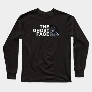 The Ghost Face - MW2 - MW3 - White Long Sleeve T-Shirt